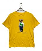 POLO RALPH LAURENポロ・ラルフローレン）の古着「ポロベアプリントTシャツ」｜イエロー