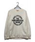 HIDE AND SEEK（ハイドアンドシーク）の古着「Circle Logo SweatShirt」｜アイボリー