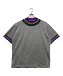 kolor/BEACON（カラービーコン）の古着「RINGER TEE」｜グレー