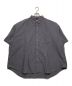 Graphpaper（グラフペーパー）の古着「Oxford Oversized S/S B.D Shirt」｜グレー