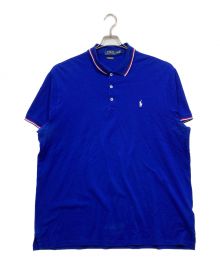 POLO RALPH LAUREN（ポロ・ラルフローレン）の古着「スモールポニー ポロシャツ」｜ブルー