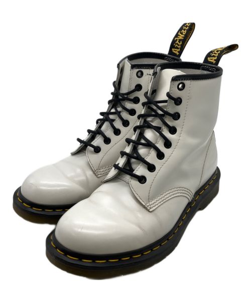 Dr.Martens（ドクターマーチン）Dr.Martens (ドクターマーチン) 8ホールブーツ ホワイト サイズ:8の古着・服飾アイテム