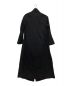 Yohji Yamamoto pour homme (ヨウジヤマモト プールオム) ロングシャツコート/Collared Tab Coat Dress Wool Viyella ブラック サイズ:1：32000円