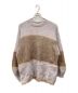 AMeLIE（アメリ）の古着「MOHAIR BICOLOR LOOSE KNIT」｜パープル