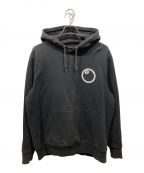 stussyステューシー）の古着「8 BALL hooded sweat」｜ブラック