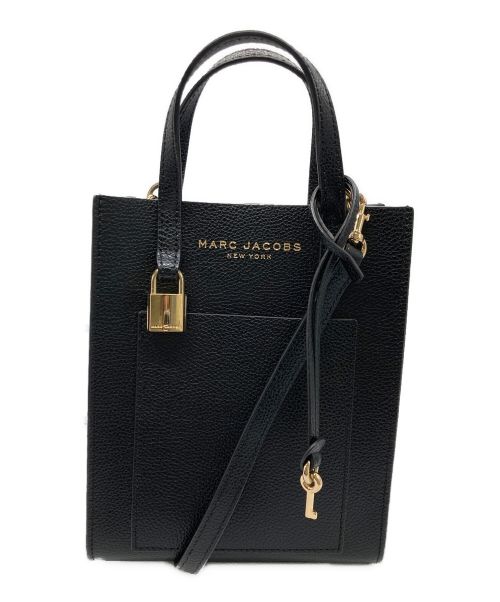 MARC JACOBS（マークジェイコブス）MARC JACOBS (マークジェイコブス) MICRO MINI GRIND TOTE ブラックの古着・服飾アイテム