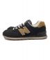 NEW BALANCE (ニューバランス) ローカットスニーカー ブラック サイズ:27.5cm：5000円