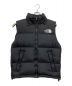 THE NORTH FACE（ザ ノース フェイス）の古着「NUPTSE VEST」｜ブラック