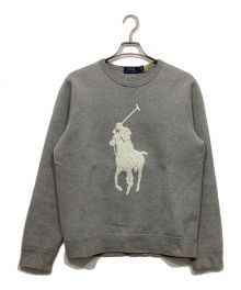 POLO RALPH LAUREN（ポロ・ラルフローレン）の古着「ビッグポニースウェット」｜グレー