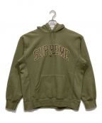 SUPREMEシュプリーム）の古着「Stars Arc Hooded Sweatshirt」｜黄緑