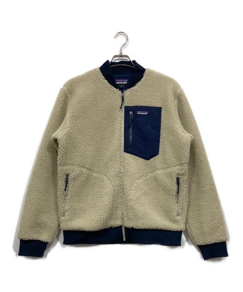 Patagonia（パタゴニア）Patagonia (パタゴニア) Retro-X Bomber Jacket / レトロX ボマー ジャケット アイボリー サイズ:Mの古着・服飾アイテム