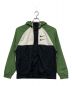 NIKE（ナイキ）の古着「SWOOSH HOODY WOVEN JACKET」｜グリーン×ブラック