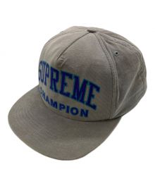 SUPREME×Champion（シュプリーム×チャンピオン）の古着「5パネルキャップ」｜グレー