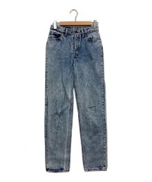 LEVI'S（リーバイス）の古着「17501 ケミカルウォッシュデニムパンツ」｜ブルー