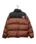 THE NORTH FACE (ザ ノース フェイス) ヌプシジャケット ブラック×オレンジ サイズ:XL：22000円