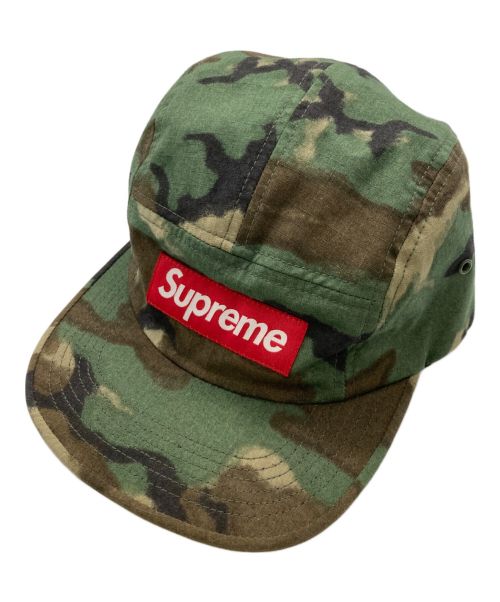 SUPREME（シュプリーム）SUPREME (シュプリーム) CAMP CAP グリーンの古着・服飾アイテム