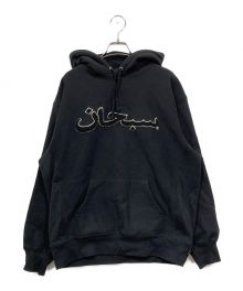 SUPREME（シュプリーム）の古着「Arabic Logo Hooded Sweatshirt」｜ブラック