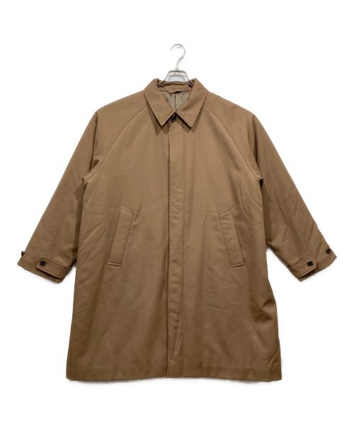 BEAMS（ビームス）BEAMS (ビームス) イージーフィット ステンカラーコート ブラウン サイズ:SIZE Lの古着・服飾アイテム