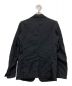 COMME des GARCONS HOMME DEUX (コムデギャルソン オム ドゥ) ポリ縮絨テーラードジャケット ブラック サイズ:S：18000円