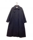 STEVEN ALANスティーブンアラン）の古着「WOOL BEAVER TENT COAT」｜ネイビー