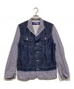 JUNYA WATANABE MANジュンヤワタナベマン）の古着「Denim Paneled Jacket」｜ネイビー