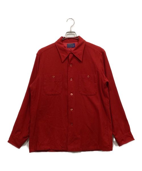 PENDLETON（ペンドルトン）PENDLETON (ペンドルトン) 長袖シャツ レッド サイズ:Lの古着・服飾アイテム