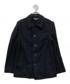 COMME des GARCONS HOMME PLUSコムデギャルソンオムプリュス）の古着「インサイドアウトウールテーラードジャケット」｜ブラック