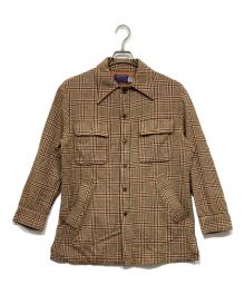 PENDLETON（ペンドルトン）の古着「チェックネルシャツジャケット」｜ブラウン