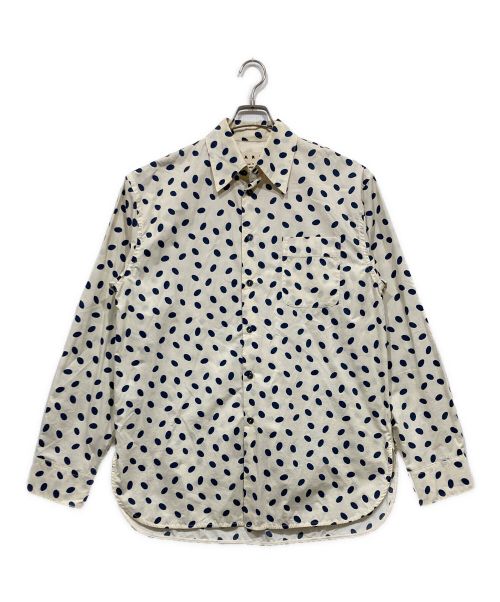 MARNI（マルニ）MARNI (マルニ) ポップドットプリントシャツ アイボリー サイズ:46の古着・服飾アイテム