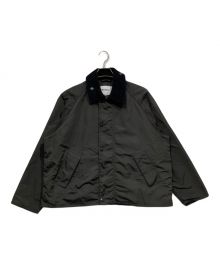 Barbour×SHIPS（バブアー×シップス）の古着「別注 TRANSPORT ナイロンジャケット」｜ブラック