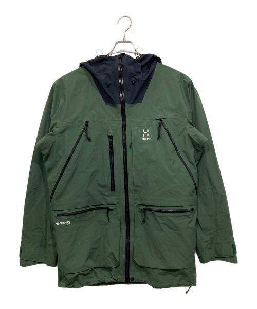 HAGLOFS（ホグロフス）HAGLOFS (ホグロフス) ヴァッシ ゴアテックス プロ ジャケット / Vassi GTX Pro Jacket  グリーン サイズ:Lの古着・服飾アイテム