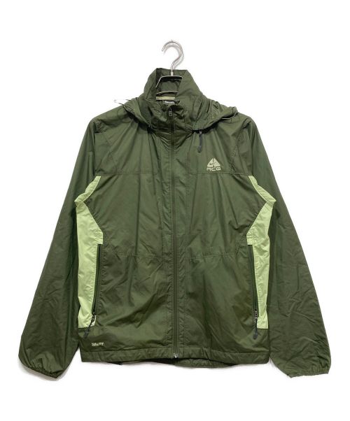 NIKE ACG（ナイキエージーシー）NIKE ACG (ナイキエージーシー) マウンテンパーカー グリーン サイズ:Mの古着・服飾アイテム