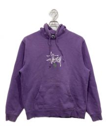 stussy（ステューシー）の古着「COPYRIGHT APP HOOD」｜パープル