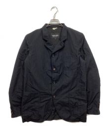 COMME des GARCONS HOMME DEUX（コムデギャルソン オム ドゥ）の古着「Stripe Tailored Jacket」｜ネイビー