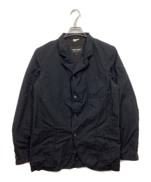 COMME des GARCONS HOMME DEUX（コムデギャルソン オム ドゥ）COMME des GARCONS HOMME DEUX (コムデギャルソン オム ドゥ) Stripe Tailored Jacket ネイビー サイズ:SIZE Sの古着・服飾アイテム