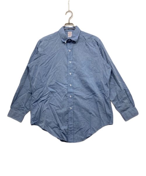 BROOKS BROTHERS（ブルックスブラザーズ）BROOKS BROTHERS (ブルックスブラザーズ) シャンブレーシャツ ブルー サイズ:16　1/2-3の古着・服飾アイテム