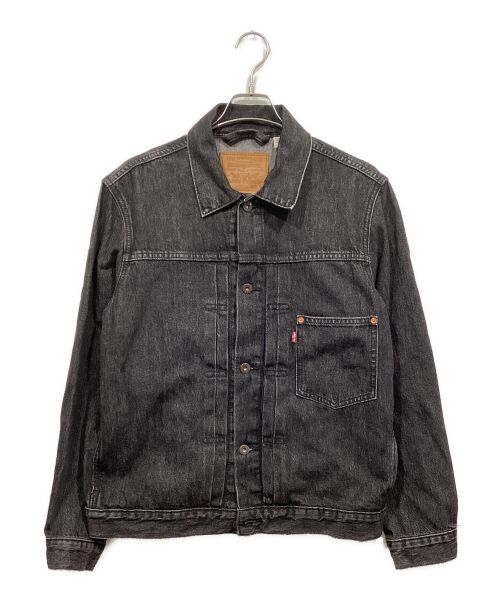 LEVI'S PReMIUM（リーバイスプレミアム）LEVI'S PReMIUM (リーバイスプレミアム) 1stタイプ デニムトラッカージャケット ブラック サイズ:Mの古着・服飾アイテム