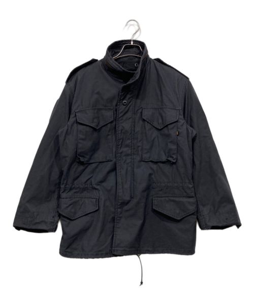 ALPHA（アルファ）ALPHA (アルファ) M-65 FIELD JACKET ネイビー サイズ:MEDIUM REGULARの古着・服飾アイテム