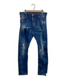 DSQUARED2（ディースクエアード）の古着「デニムパンツ / Sexy Twist Jean」｜ブルー