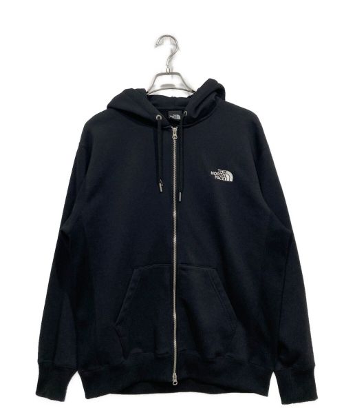 THE NORTH FACE（ザ ノース フェイス）THE NORTH FACE (ザ ノース フェイス) スクエアロゴフルジップ ブラック サイズ:XLの古着・服飾アイテム