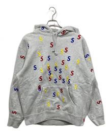 SUPREME（シュプリーム）の古着「Embroidered S Hooded / エンブロイダードSフーディー」｜グレー