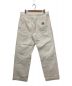 CARHARTT WIP (カーハート ワークインプログレス) ワークパンツ / WESLEY PANT ホワイト サイズ:W34：5000円