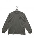 Carhartt WIPカーハート ワークインプログレス）の古着「プリントカットソー / L/S Coordinate T-Shirt」｜グレー