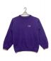 X-LARGE（エクストララージ）の古着「STANDARD LOGO CREWNECK KNIT」｜パープル