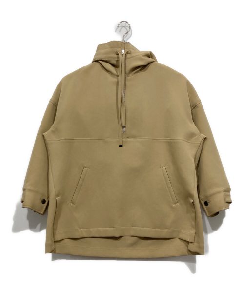 Ujoh（ウジョー）Ujoh (ウジョー) ハーフジッププルオーバー / Pullover Hoodie ベージュ サイズ:2の古着・服飾アイテム