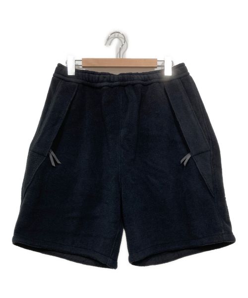 koti BEAUTY&YOUTH（コティ ビューティアンドユース）koti BEAUTY&YOUTH (コティ ビューティアンドユース) POLARTEC WIDER SHORT PANTS ブラック サイズ:Lの古着・服飾アイテム