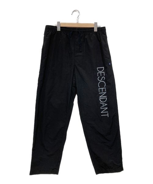 DESCENDANT（ディセンダント）DESCENDANT (ディセンダント) SHORE NYLON BEACH PANTS ブラック サイズ:3の古着・服飾アイテム