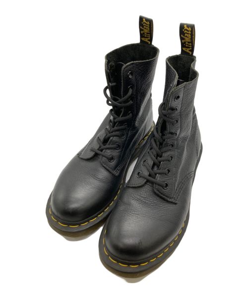 Dr.Martens（ドクターマーチン）Dr.Martens (ドクターマーチン) PASCAL VIRGINIA  8ホールブーツ ブラック サイズ:UK 6(25cm)の古着・服飾アイテム