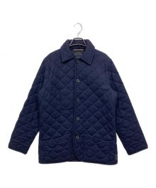 Traditional Weatherwear（トラディショナルウェザーウェア）の古着「WAVERLY キルティングジャケット」｜ネイビー