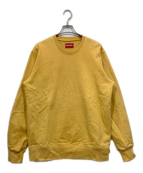 SUPREME（シュプリーム）SUPREME (シュプリーム) クルーネックスウェット イエロー サイズ:Lの古着・服飾アイテム